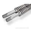 PE extrusion conical screw barrel